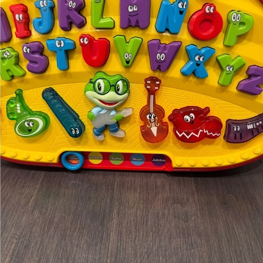 LeapFrog Red and Yellow Alphabet Electronic Musical Learning Toy Baby Toddler